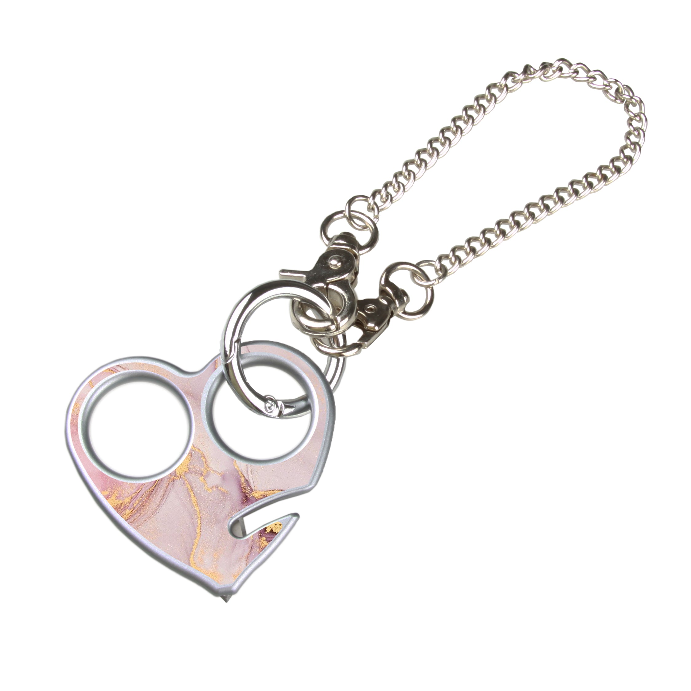 Emergency Escape Tool Keychain (Pink Rose)