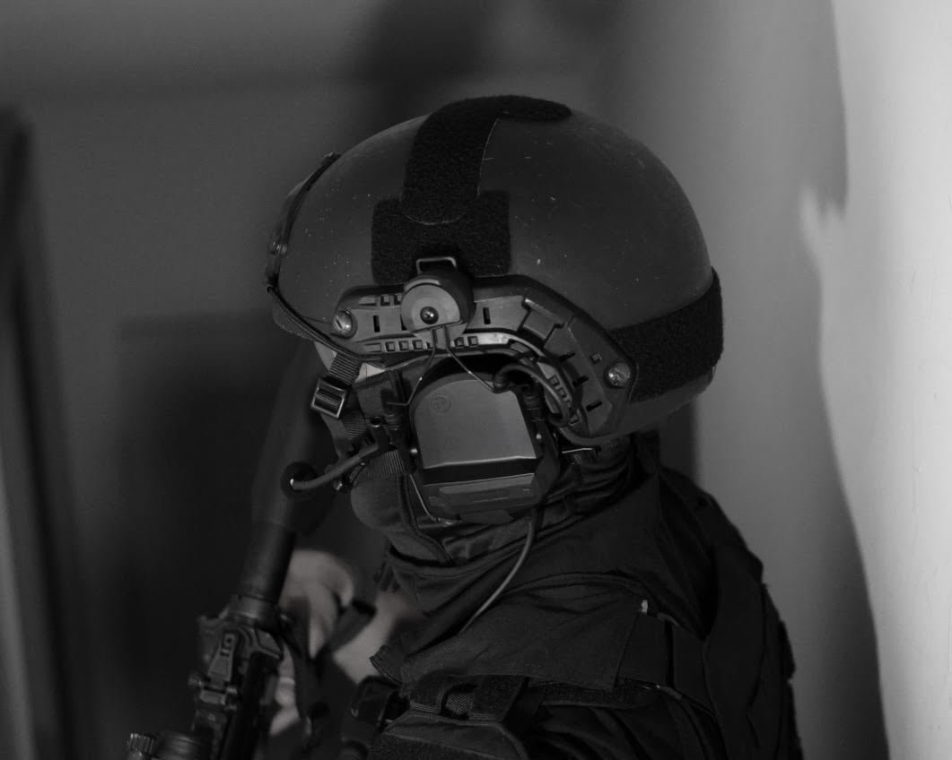 PolTact V1 Tactical Comms Headset w/ Active Hearing Protection - EF Johnson: All 51, 5000, 5100, 7700, 8100 Series, Ascend, Kenwood VP400, VP600, VP900 & More