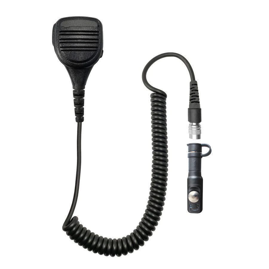 Loud Quick Disconnect (Hirose) Speaker Hand Mic- Hytera: PT-580, PD7 Series, PD982 & More