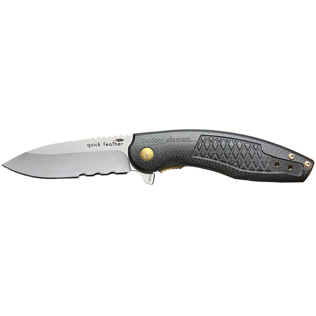 Quick Feather Folding Knife