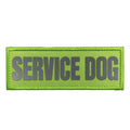 Reflective Service Dog Patch Yellow
