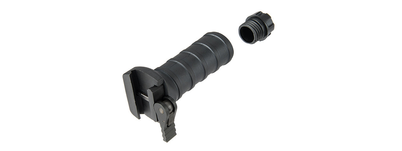 RANGER ARMORY QUICK DETACH LONG VERTICAL FORWARD GRIP W/ STORAGE (BLACK)