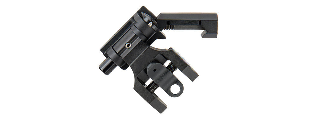 RANGER ARMORY FULL METAL YHM CANTED FLIP UP REAR SIGHT (BLACK)