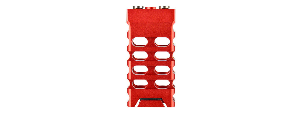 RANGER ARMORY SKELONTONIZED LIGHTWEIGHT KEYMOD STRAIGHT CUT GRIP (RED)