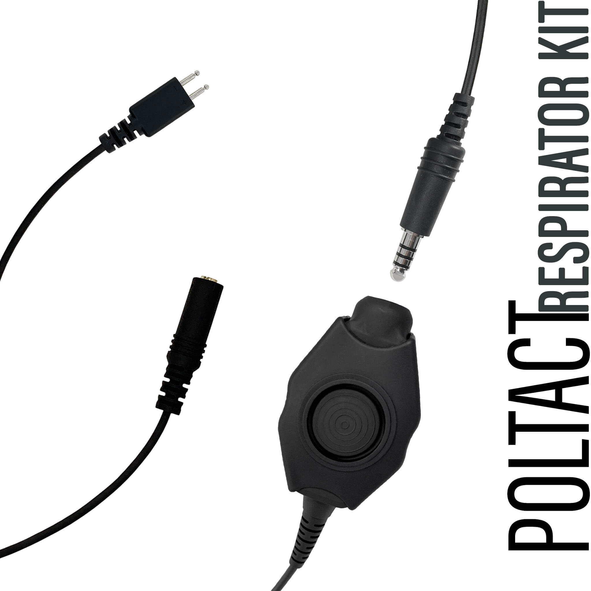 Respirator Mask PTT Kit- All Kenwood Multi-Pin TK & NX Series