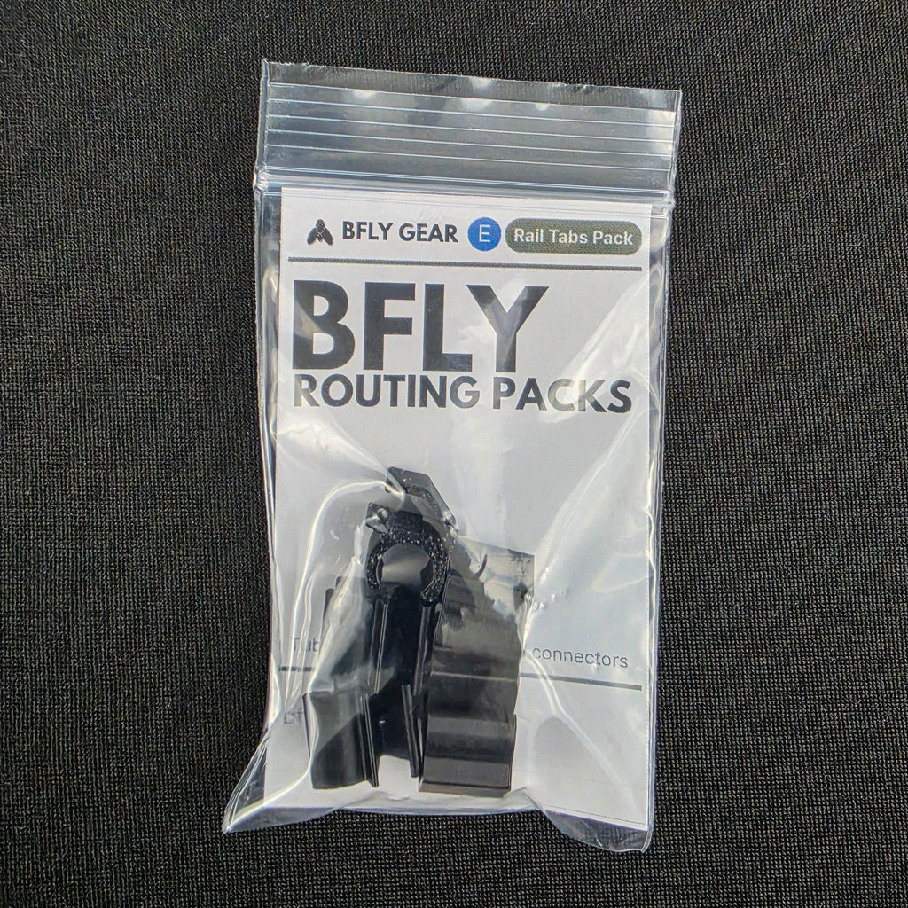 Rail Tabs Pack -Helmet Cable/Hose Management Clips-