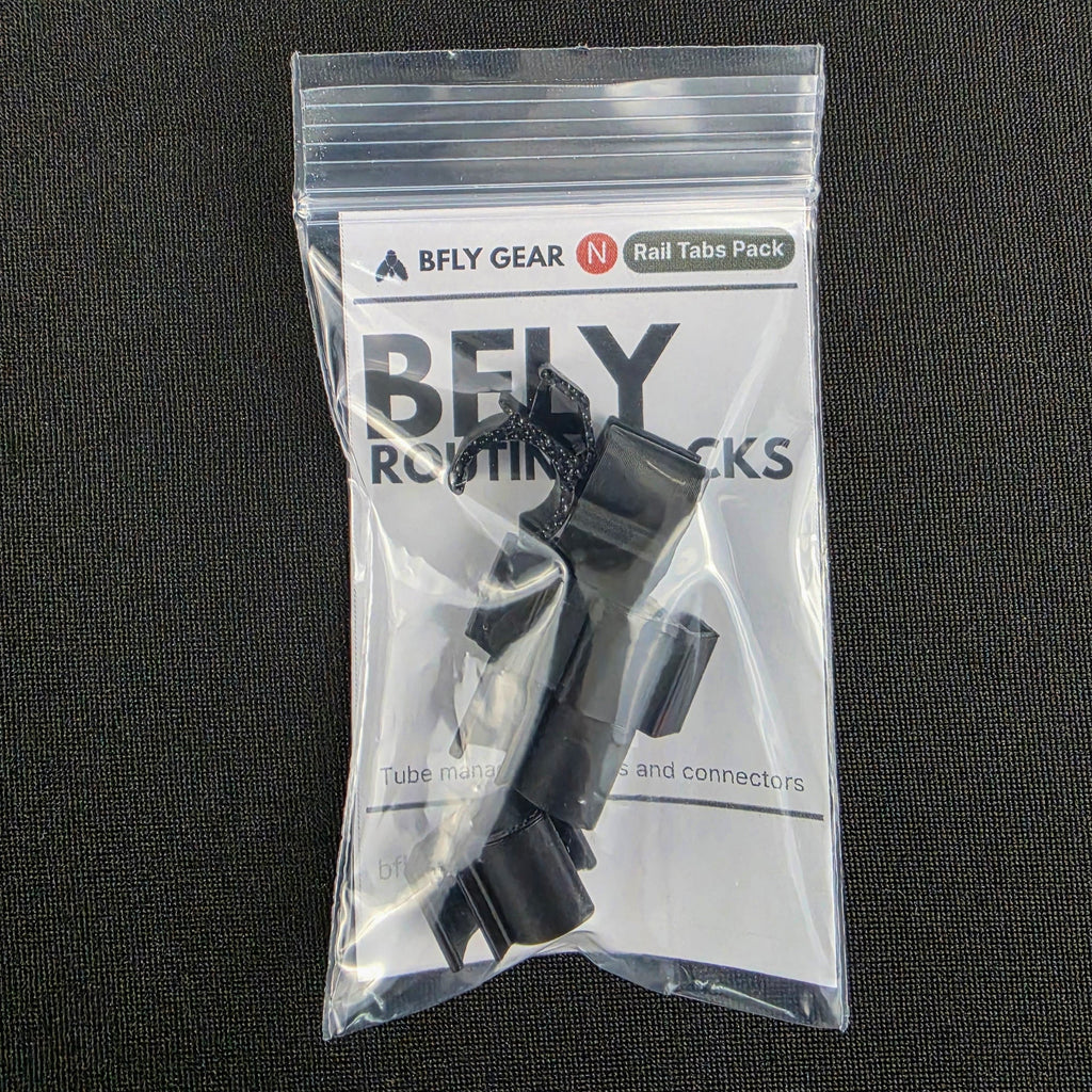 Rail Tabs Pack -Helmet Cable/Hose Management Clips-