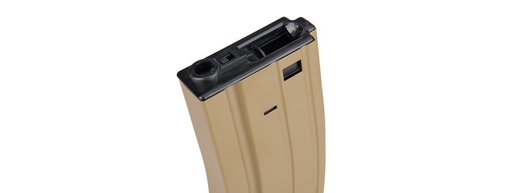 SG-618-1T 330RD M4 / M16 HIGH CAP AIRSOFT AEG MAGAZINE W/ PULL TAB (TAN)