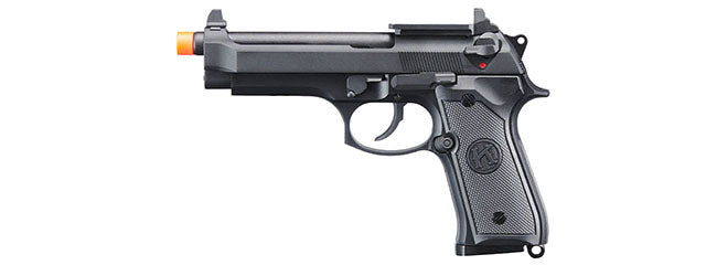 KLI KL92 Optic Ready 6mm Dual Power CO2 Gas Blowback Airsoft Pistol - (Black)