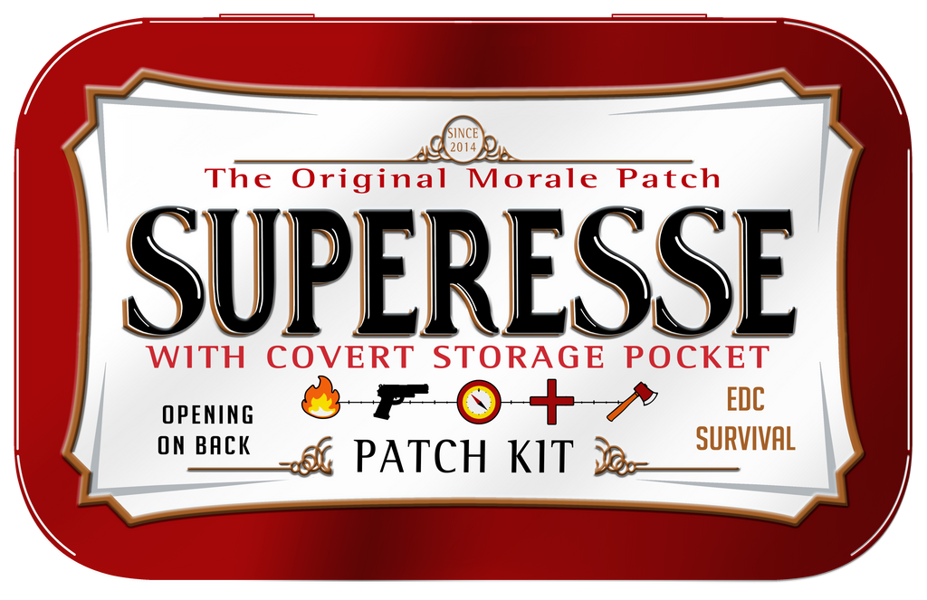Storage Pocket Patch:  "Altoids" The Original Morale Patch by Superesse with Covert Storage Pocket