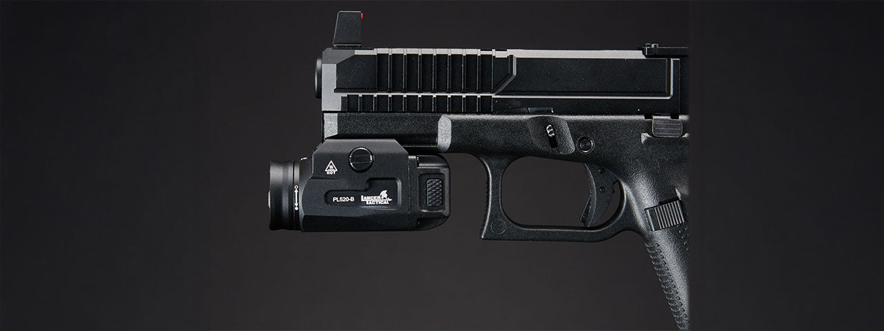 Lancer Tactical PL520 Tactical LED Weapon Light - Compact High-Output Rail-Mounted