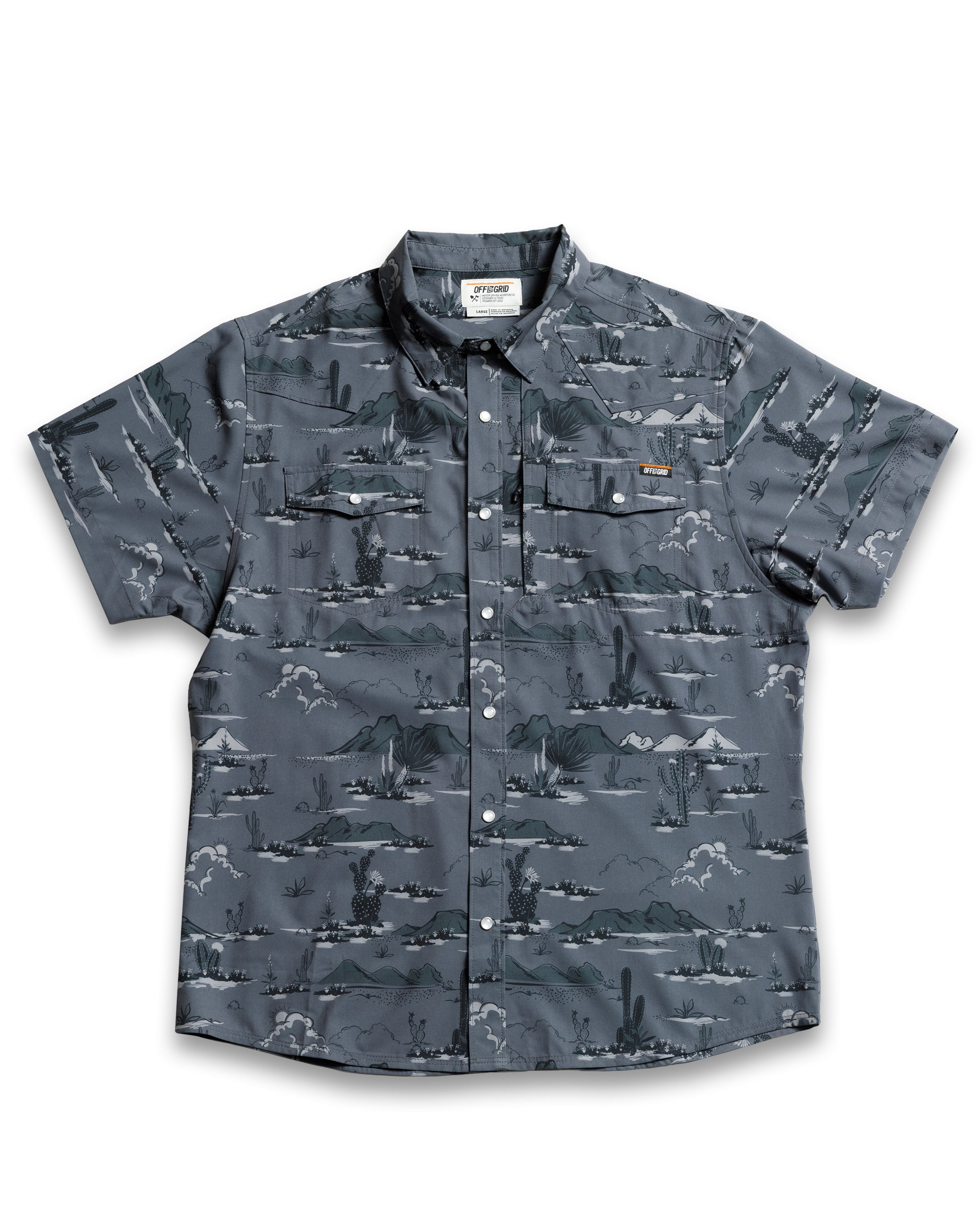 San Saba SS Shirt - Castlerock