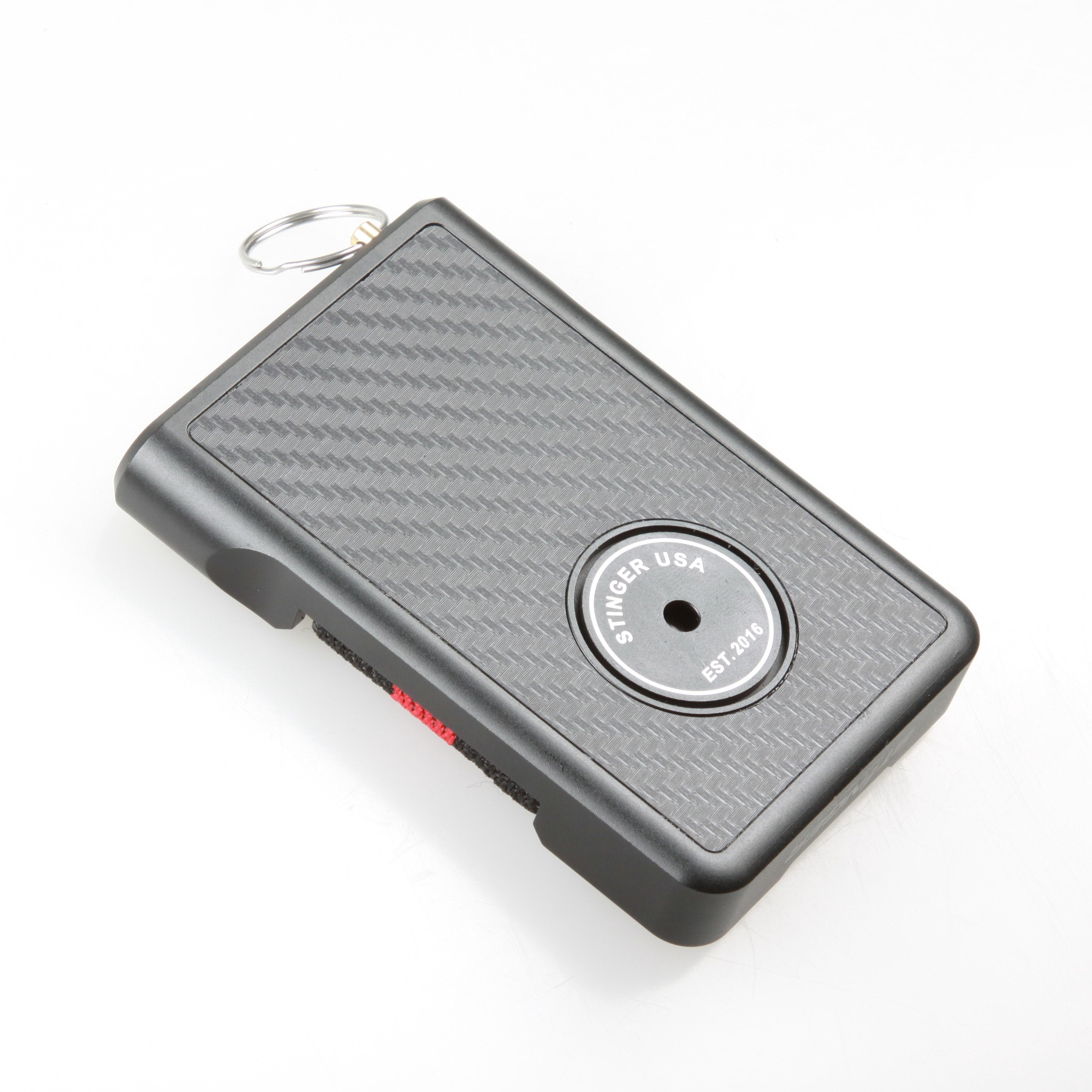 Safety Wallet With Personal Alarm Multi Functional Tool (Black Marble)