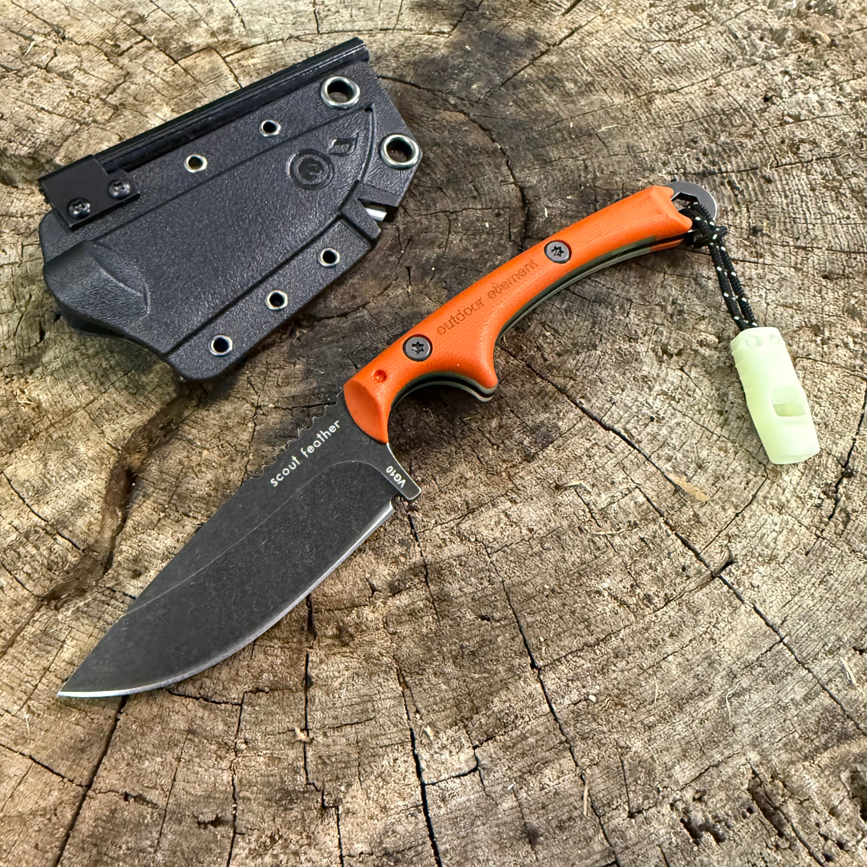 Scout Feather Adventure Survival Knife