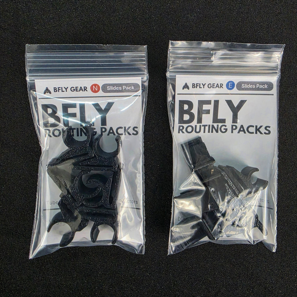Slides Pack - BFly Routing Packs -Cable/Hose Management Clips-