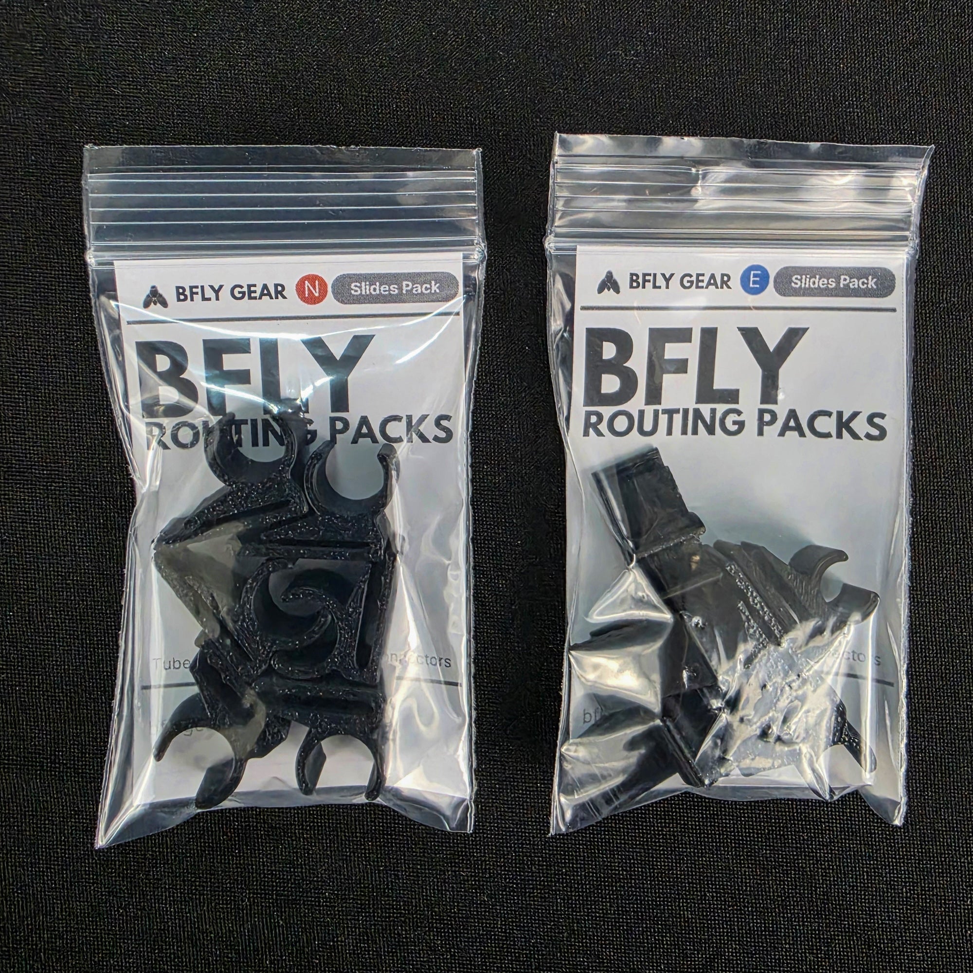 Slides Pack - BFly Routing Packs -Cable/Hose Management Clips-