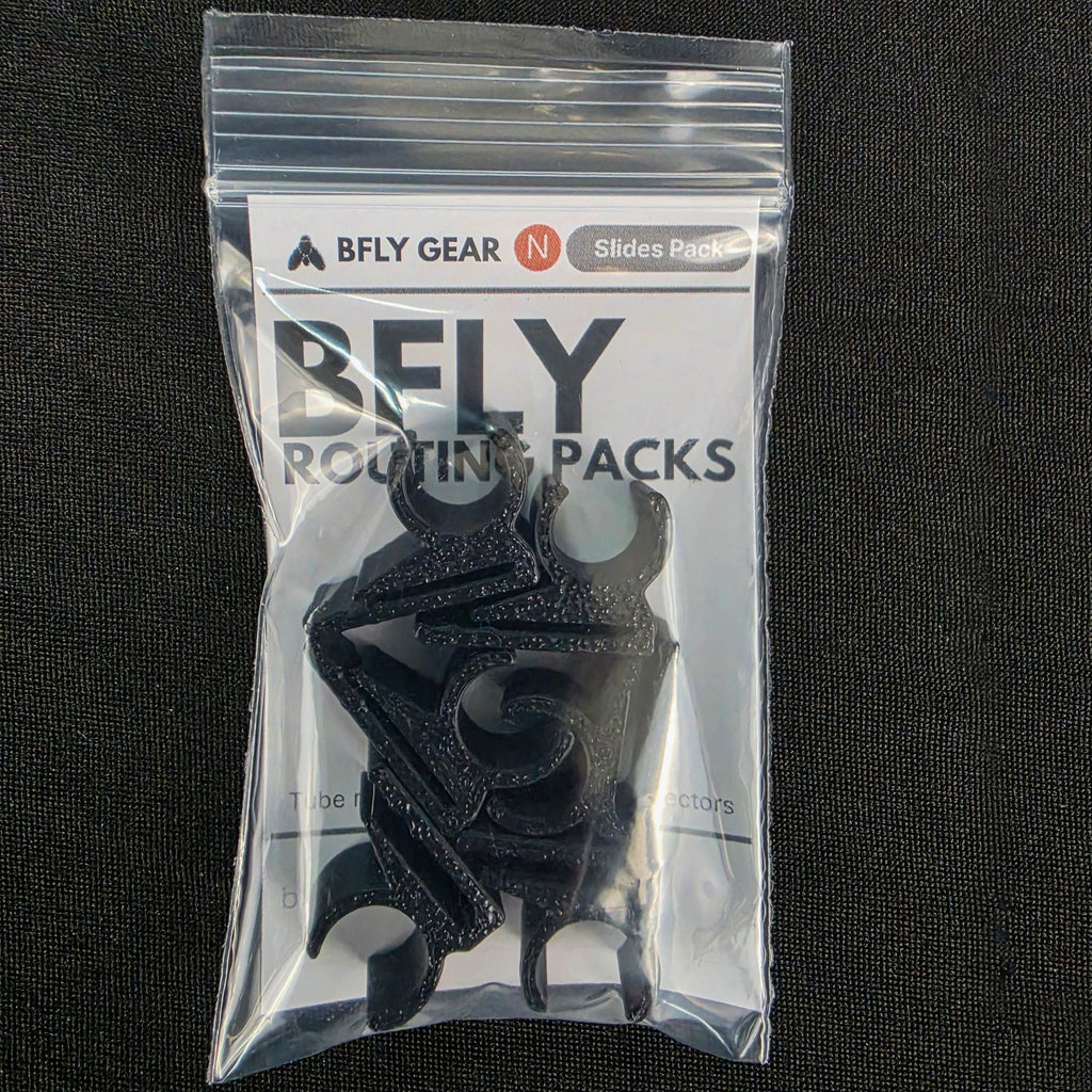 Slides Pack - BFly Routing Packs -Cable/Hose Management Clips-