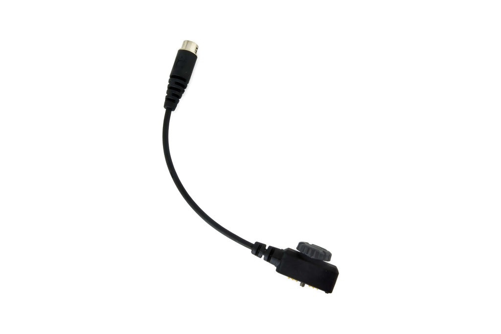 Braided Fiber Tactical Mic & Invisible Series Tubeless Earpiece Complete Kit w/ Quick Disconnect (Hirose) - Sonim XP5, XP5plus, XP5s, XP8, XP10, SoftBank
