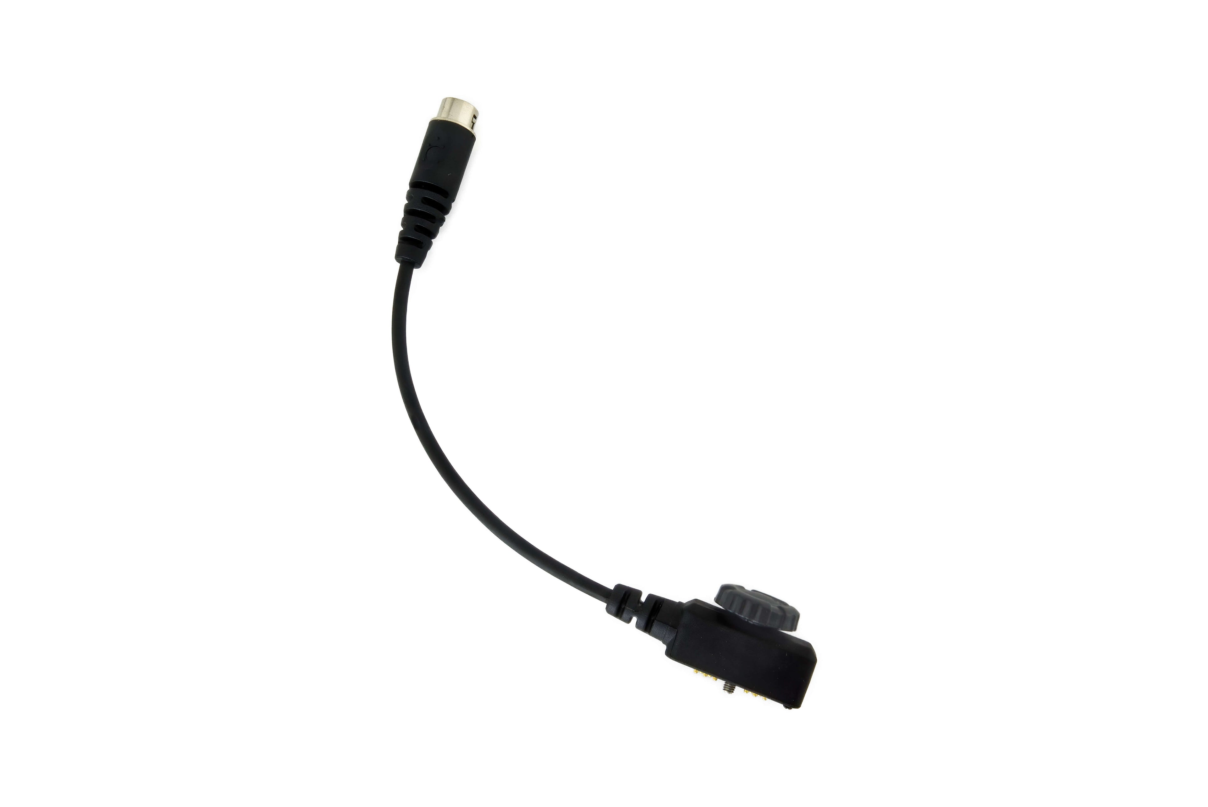 Braided Fiber Tactical Mic & Invisible Series Tubeless Earpiece Complete Kit w/ Quick Disconnect (Hirose) - Sonim XP5, XP5plus, XP5s, XP8, XP10, SoftBank