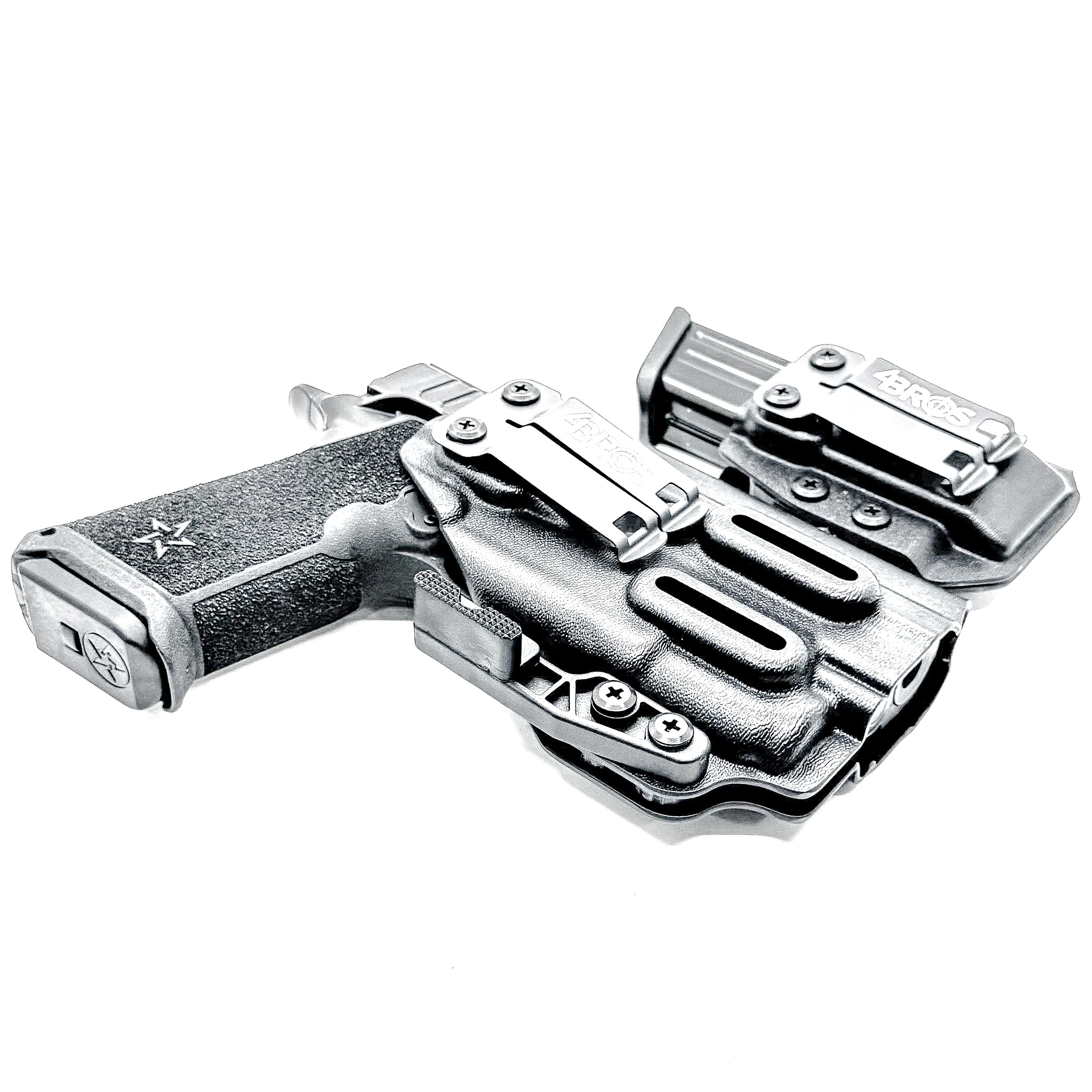 Staccato HD P4 & Surefire XC3 IWB Holster with Magazine Carrier Combo
