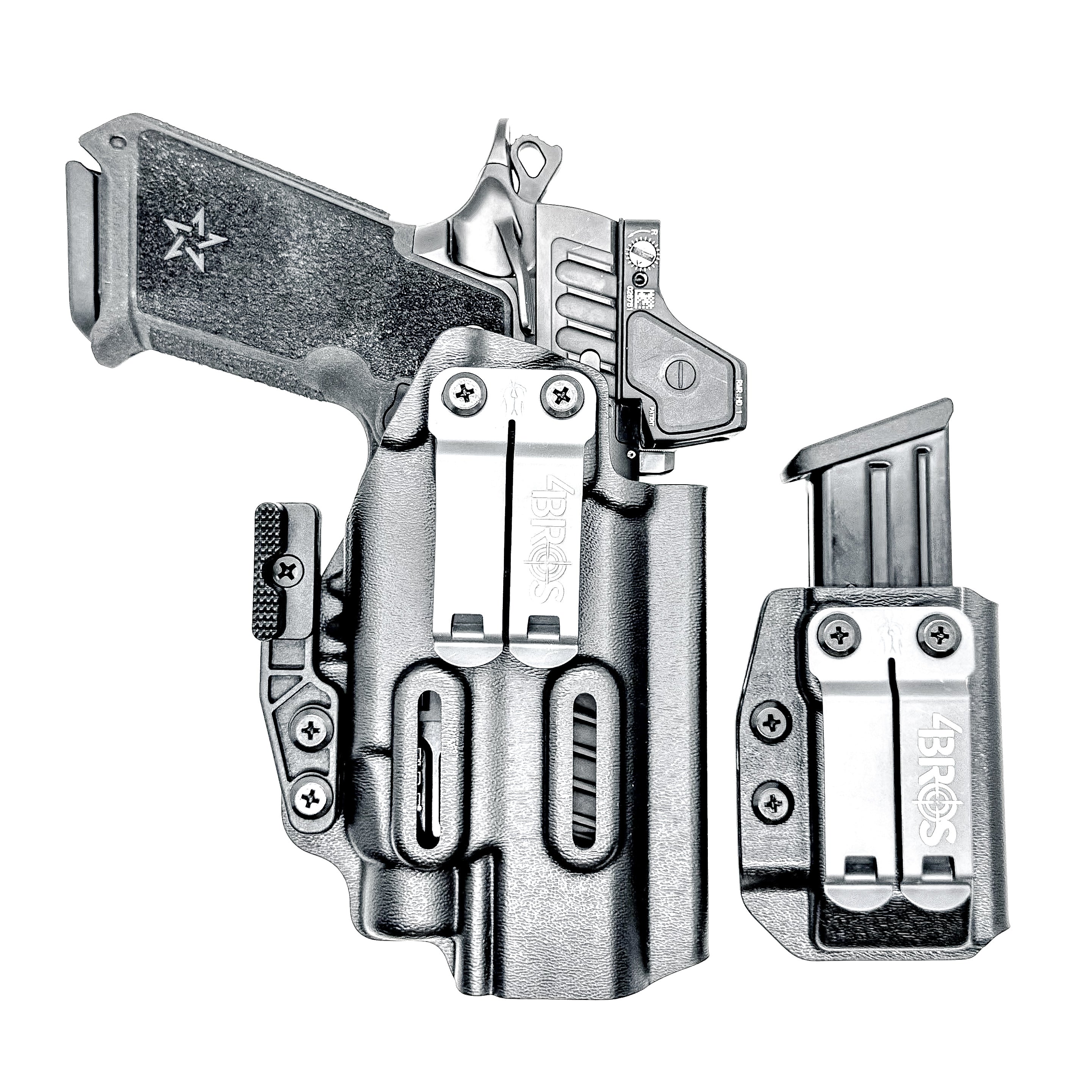 Staccato HD P4.5 & TLR-7 HL-X IWB Holster with Magazine Carrier Combo