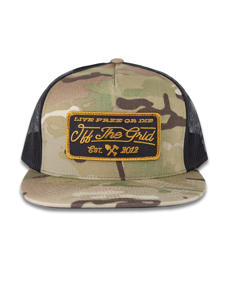 Stamped Snapback Hat