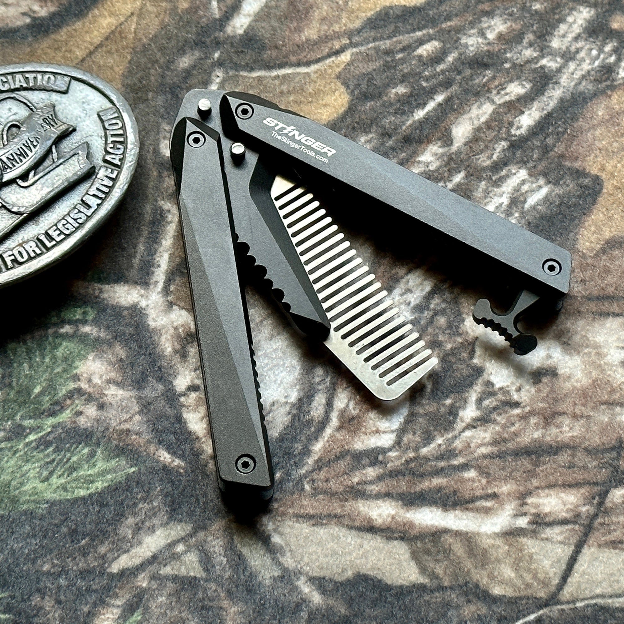 Hair And Beard Styling Comb (Butterfly Comb)