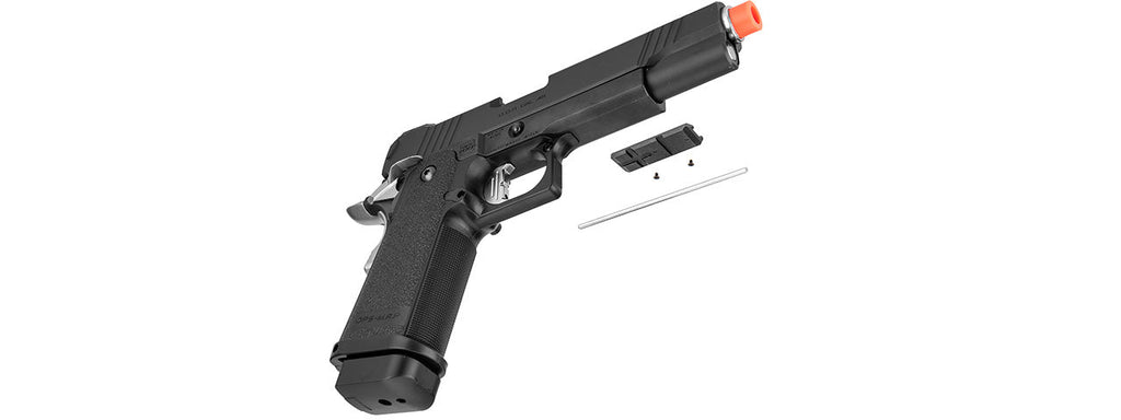 Tokyo Marui D.O.R. Hi-Capa 5.1 Gas Blowback Airsoft Pistol (BLACK)