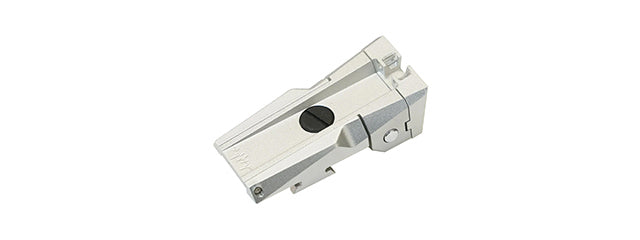 Dr. Black Aluminum Fiber Optic Rear Sight for TM Hi-CAPA 5.1 GBB Pistols - (Silver)