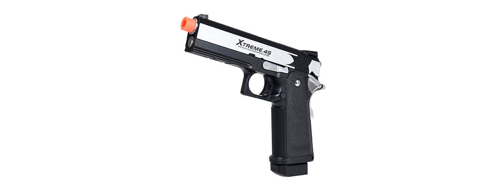 Tokyo Marui Hi-Capa Xtreme .45 Full Automatic Airsoft Gas Blowback Pistol (BLACK)