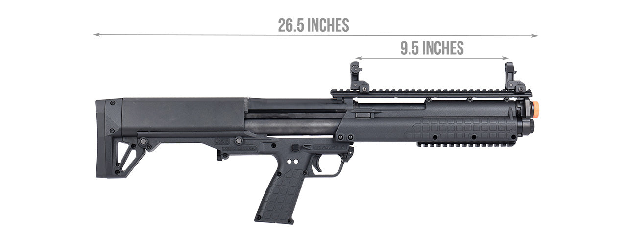Tokyo Marui KSG Pump Action Gas Airsoft Shotgun Multi-Shot (BLACK)