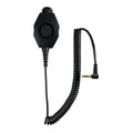 Tactical Radio Adapter/PTT for Headset(Hirose)(w/ Electret Mic): NATO/Military Wiring, OTTO, 3M Peltor ComTac, XPI, Helicopter, & More - 1 Pin Motorola, Cobra, Garmin FRS Radios