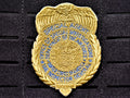 Gold OSI Badge Patch (Velcro Backed)