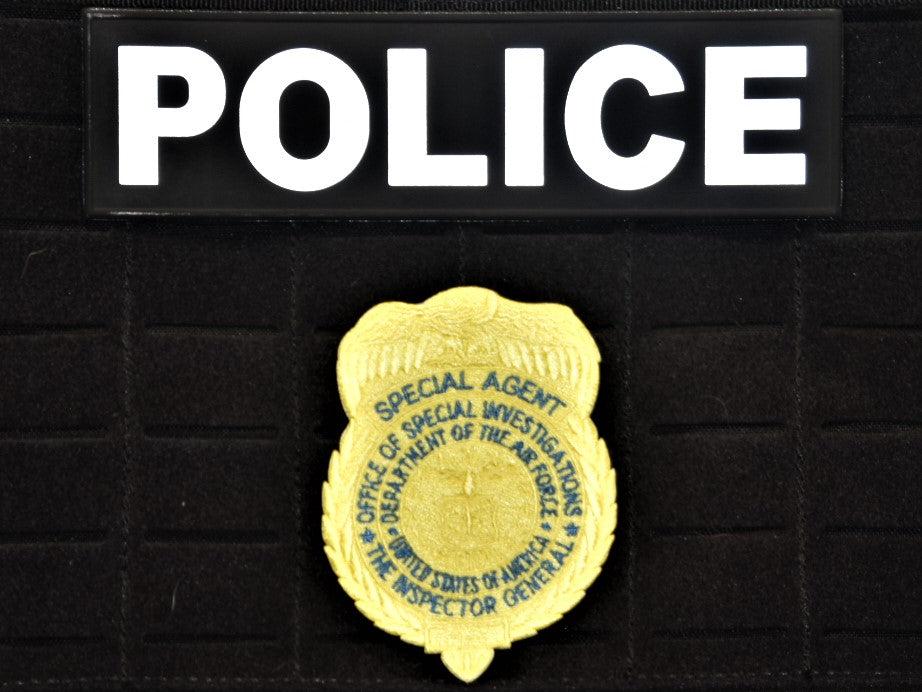 Yellow OSI Badge Patch (Velcro Backed)