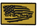 We The People American Flag PVC Patch