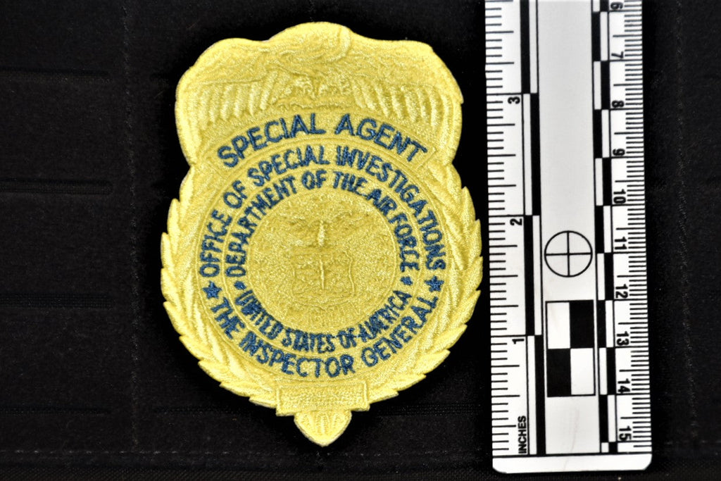Yellow OSI Badge Patch (Velcro Backed)