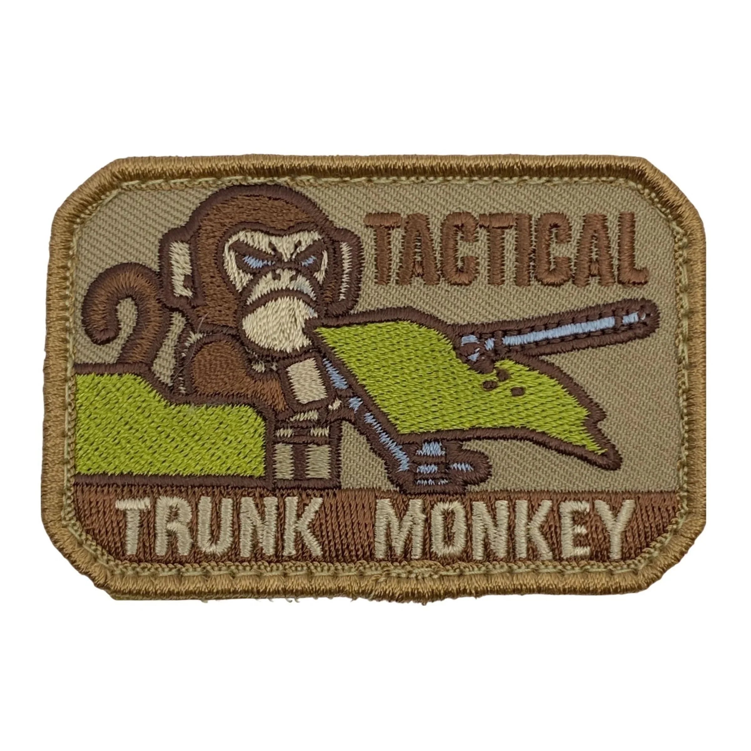 Tactical Trunk Monkey - Embroidered Patch