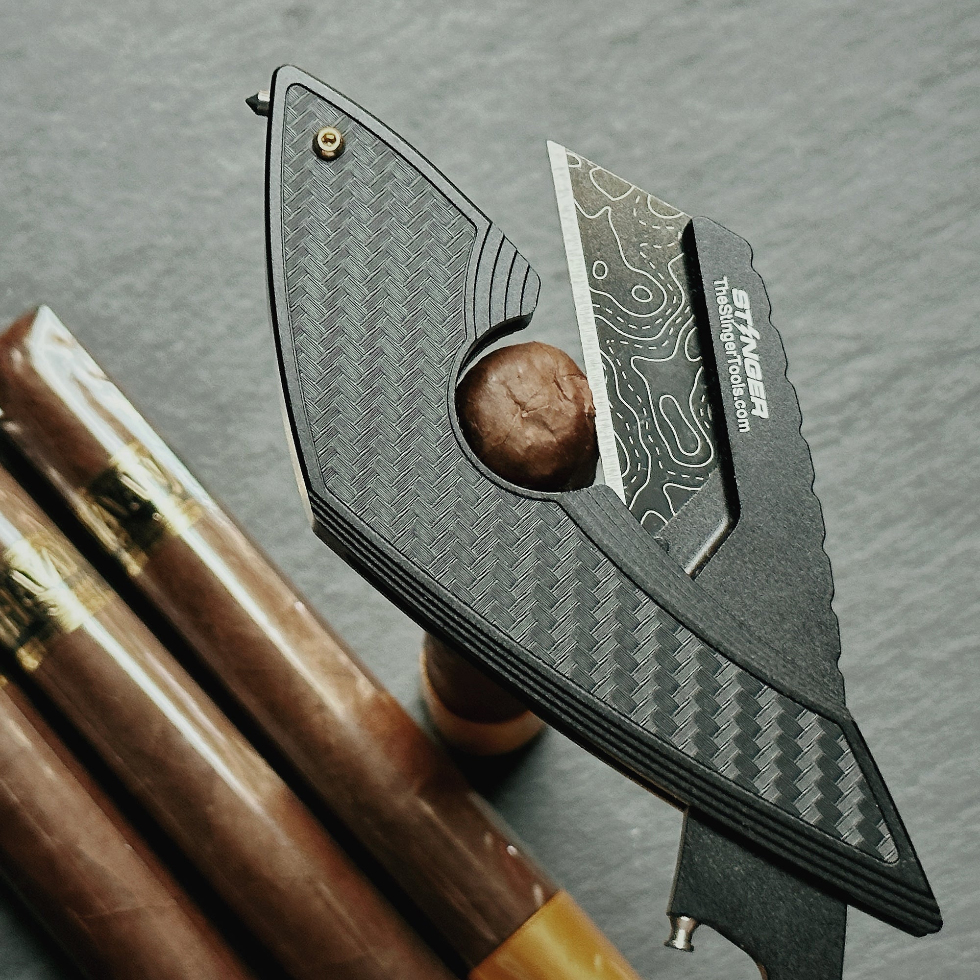 Stinger Topographic Utility Tool / Cigar Trimmer