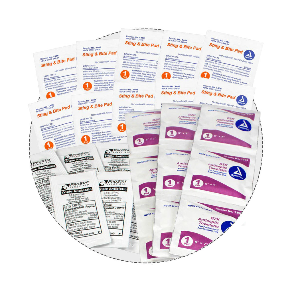 Swimming Pool & Lifeguard First Aid Kit - Metal