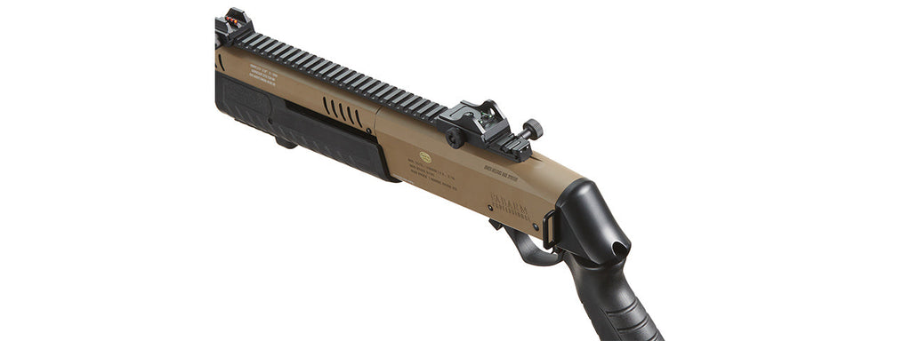 BO Manufacture REP FABARM STF12 Short 11 Pump Action Gas Shotgun - (Flat Earth)