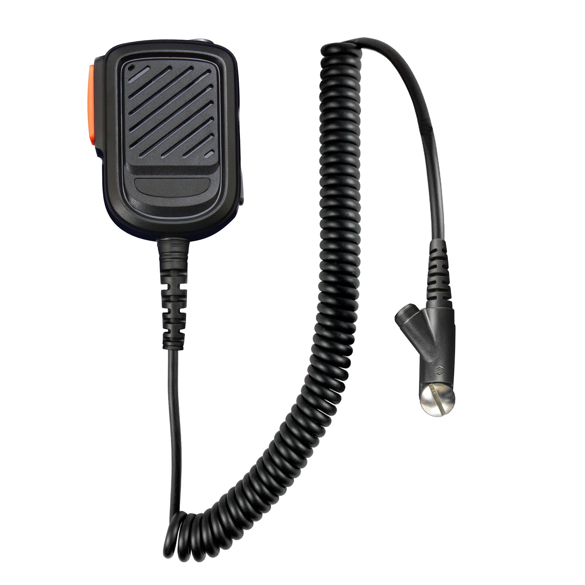 Emergency Loud (Hirose) Speaker Hand Mic- Harris XL-150/P, XG-100/P, XL-185/P/Pi, XL-200/P/Pi, XL-400 & More