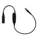 Low Profile Radio Amplified PTT for Tactical Headset w/ Quick Disconnect (Hirose): NATO/Military Wiring, Gentex, Ops-Core, OTTO, Select Peltor Models, Helicopter - Replacement/Upgrade - No Adapter