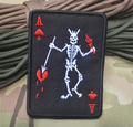 Ace of Spades Black Beard - Embroidered Patch