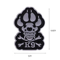 K9 Paw PVC Patch