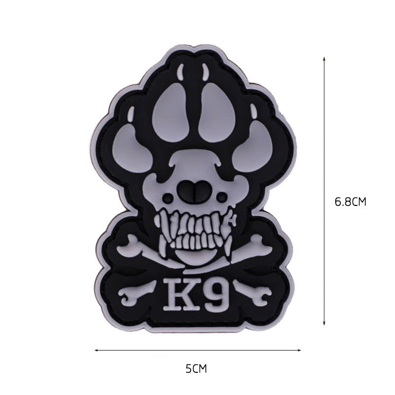 K9 Paw PVC Patch