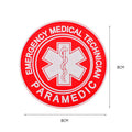 Emergency Medical Technician Paramedic - Red - Round