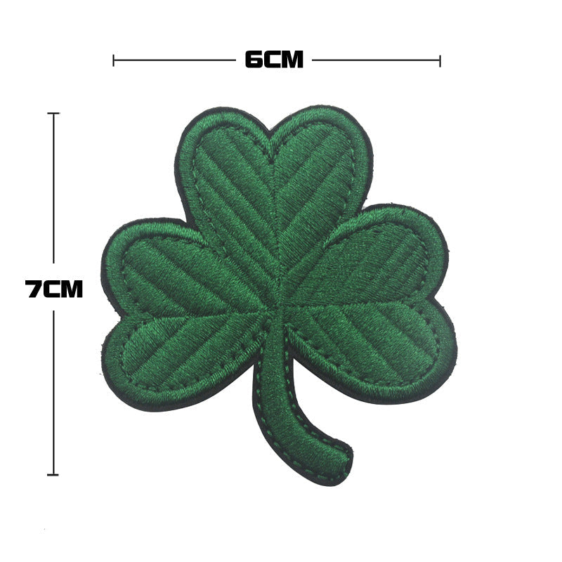 Shamrock - Green - Embroidered Patch