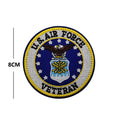 Air Force Veteran - Round - Embroidered Patch