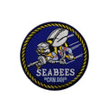 Navy Seabees "Can Do" - Full Color Round - Embroidered Patch