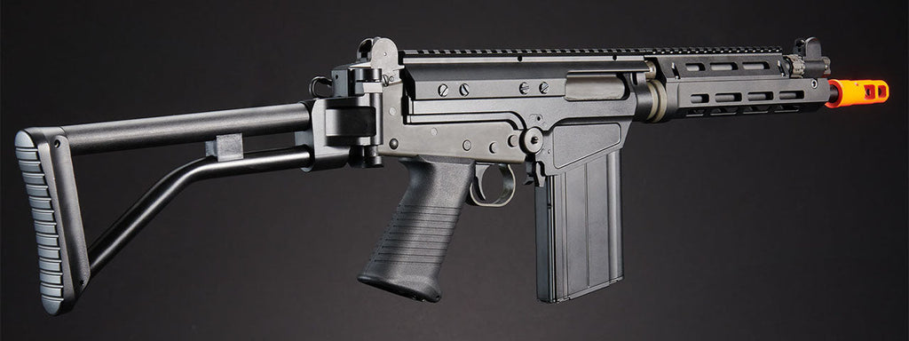 VFC FAL LAR OSW MK1 Full Metal GBB Airsoft Rifle - (Black)